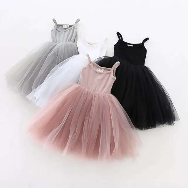 Baby Girls Tutu Dress Toddler Cotton Tutu Dress Infant Tulle Dresses