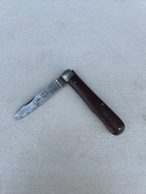Vintage Loewen Messer Lutters & Cie Folding Pocket Knife; Solingen Germany; BP