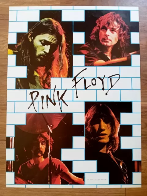 Pink Floyd The Wall Vintage 1980's Poster