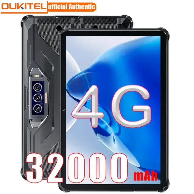 OUKITEL RT7 4G Tablets Android 13 Rugged Night Vision Tablet 32000mAh  8GB+256GB $458.88 - PicClick
