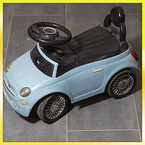 ✅ Children Kids Push Along Ride-on Ride on Blue Black Car