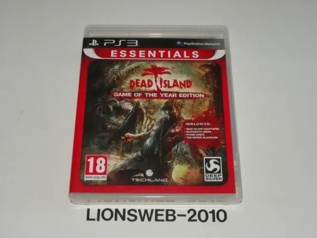 Sony Playstation 3 PS3 Spiel - Dead Island - Game of the Year  (USK 18)   #111