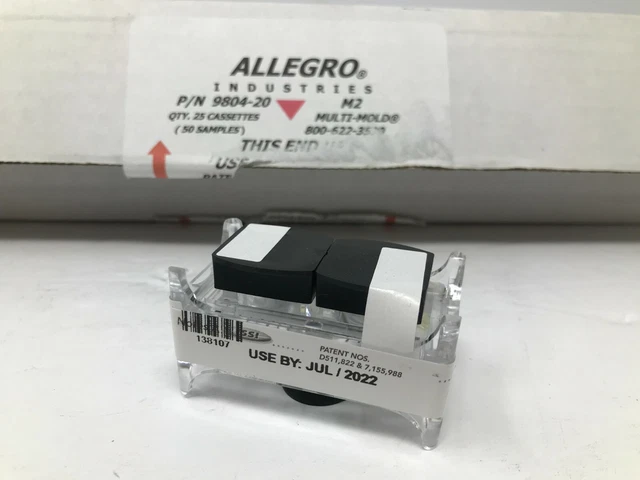 Allegro Industries 9804-20 M2 Multi‐Mold Cassette (Pack of 19) New