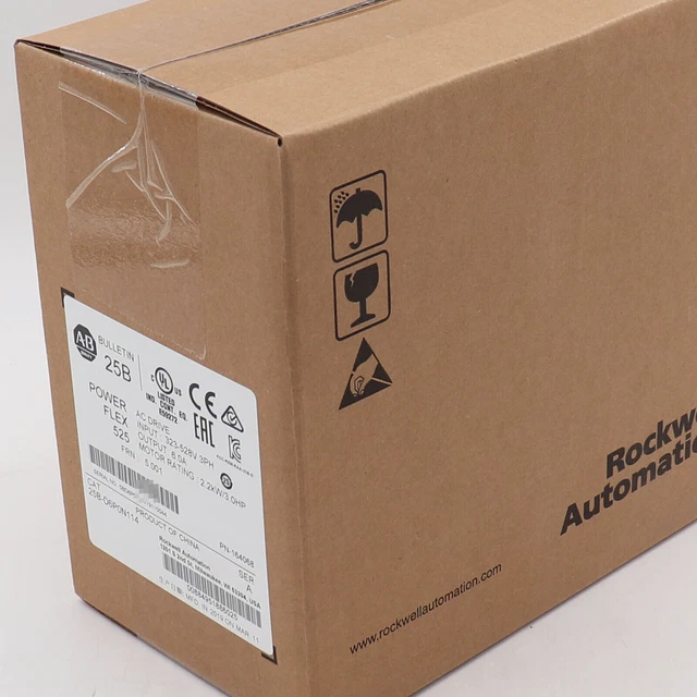 Allen-Bradley PowerFlex 525 AC Drive 25B-D6P0N114 NEW