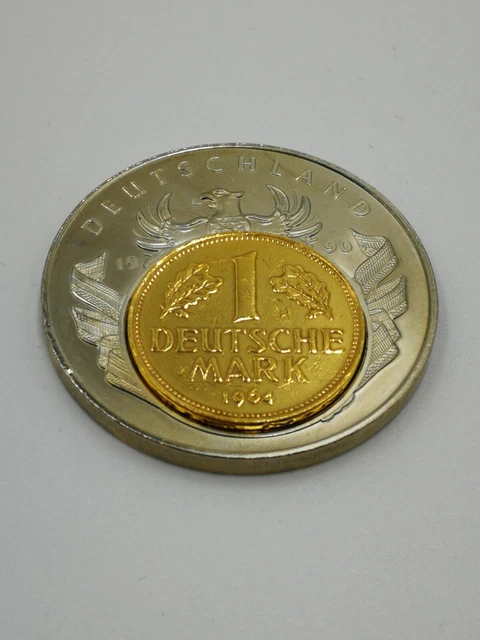 Moneta Medaglia Germania Monete Europee 1 Marco 1964