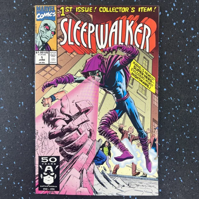 Sleepwalker #1 (Marvel Comic 1991) 1st Appearance Sleepwalker **VF/NM 9.0