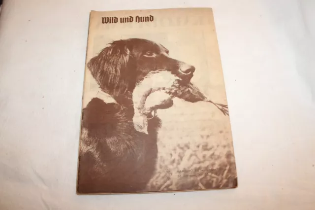 WILD UND HUND 1949-HEFT Nr-11