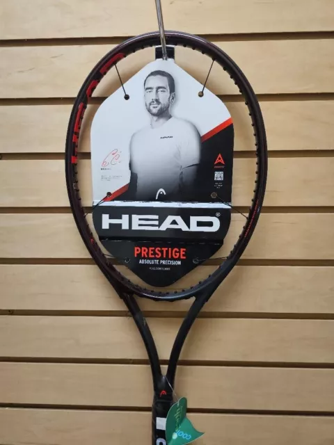 Head Prestige Tour Tennis Racquet - Unstrung - 4" 3/8 Grip