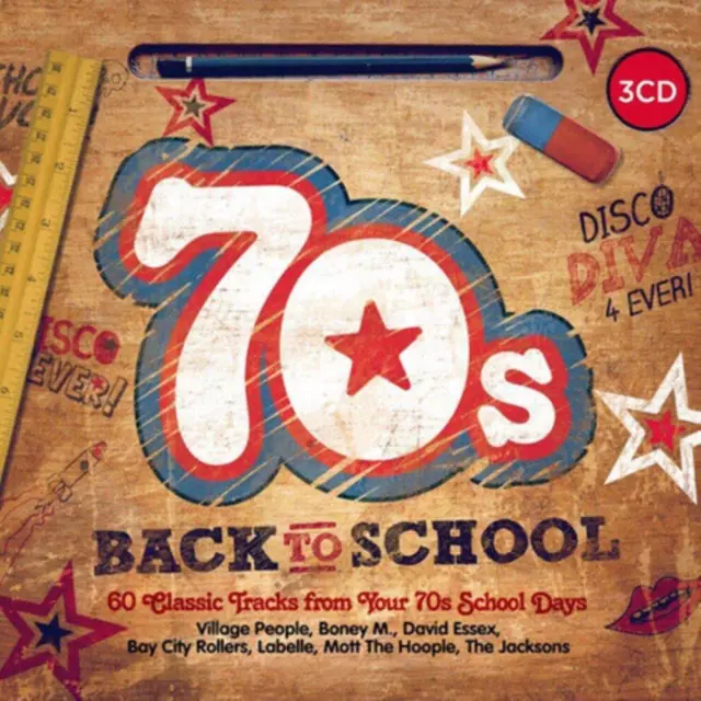 Various Artists - 70s Back to School CD (N/A) New Audio Quality Guaranteed