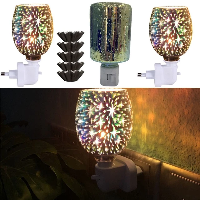 UK PLUG FRAGRANCE Diffuser Essential Oil Lamp Wax Melt Warmer