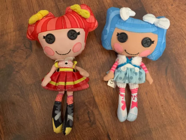 Lot Of 2 Lalaloopsy Dolls 10" Soft Plush Rag Doll Cloth Doll MGA Entertainment Lot Of 2 Lalaloopsy Dolls 10" Soft Plush Rag Doll Cloth Doll MGA Entertainment