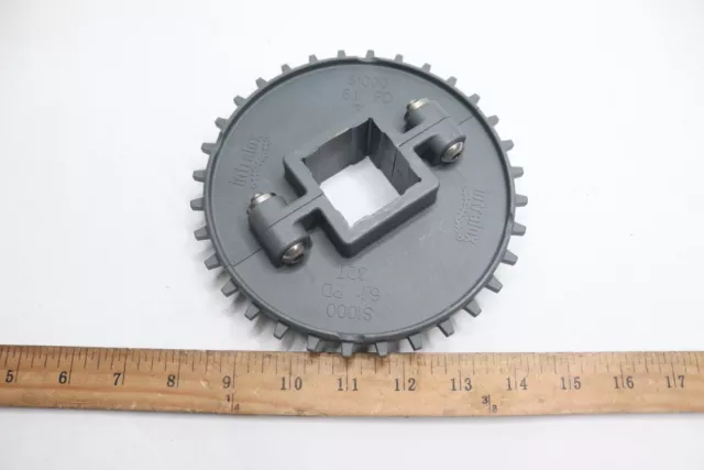 Intralox  24-Teeth Conveyor Sprocket 4.6" PD-24T-1-1/2 1.5" Sq S1000