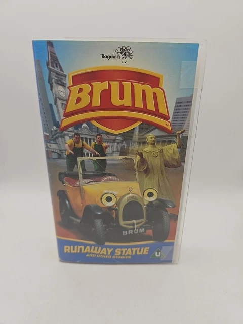 BRUM - RUNAWAY Statue VHS Video Tape - Children's Retro Classic (5 ...