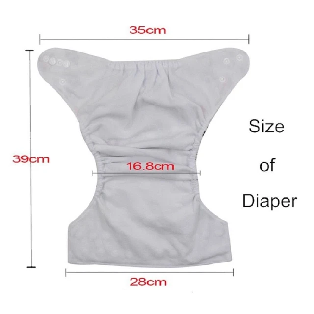 Cloth Diaper Baby Adjustable Cover Soft Suede Washable Nappy Reusable Waterproof 7