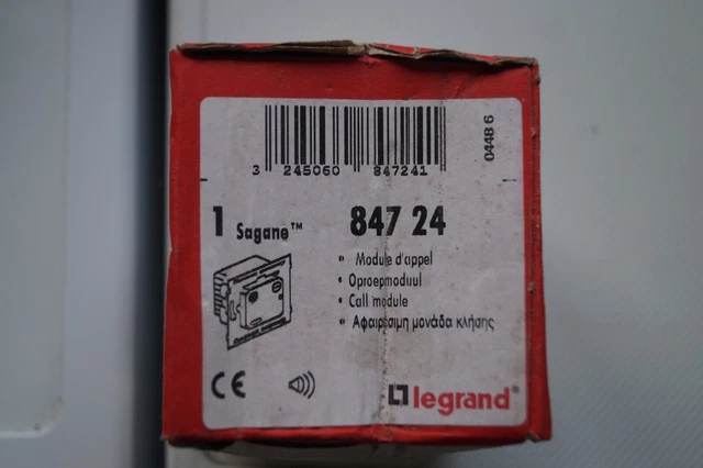 Module D’appel Legrand Sagane – 84724 / 847 24 – Neuf