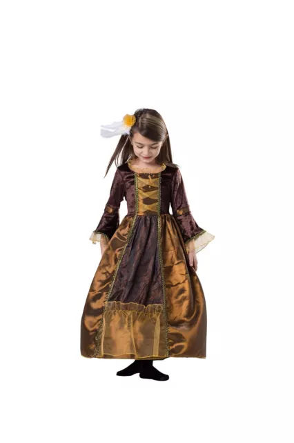 Vestiti Costume Duchessa America per Ragazze - Abito Rinascimentale Medievale 2