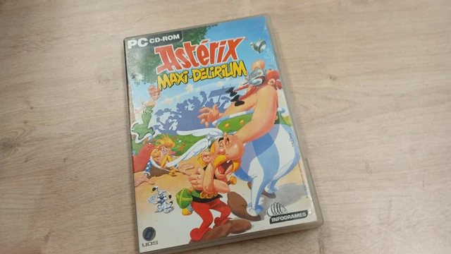 Jeu Asterix Maxi-Delirium Pour PlayStation 1 - Version Française, Sans Jaquette