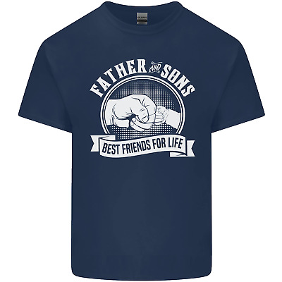 Father & SONS Best Friends For Life Da Uomo Cotone T-Shirt Tee Top 2