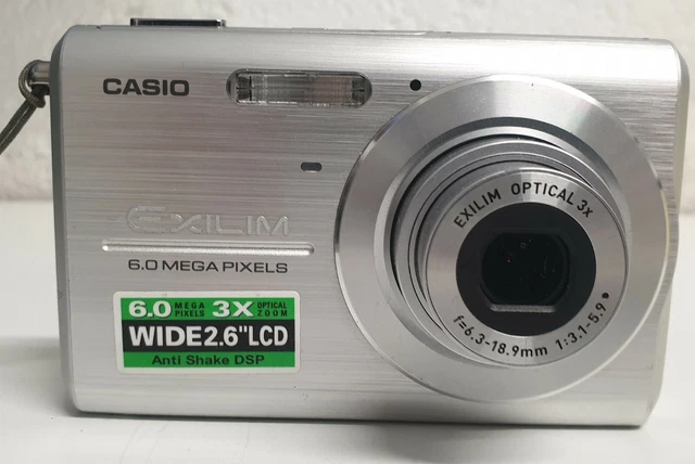 Casio Exilim EX-Z65 6.0 MP Compact Digital unit,charger, tested, Working