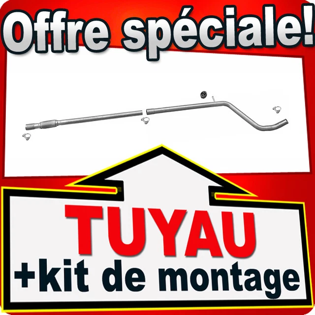 Tuyau Avant D'échappement Pour FIAT PANDA II (169) 1.2 4x4 - Kit De Montage, Neuf