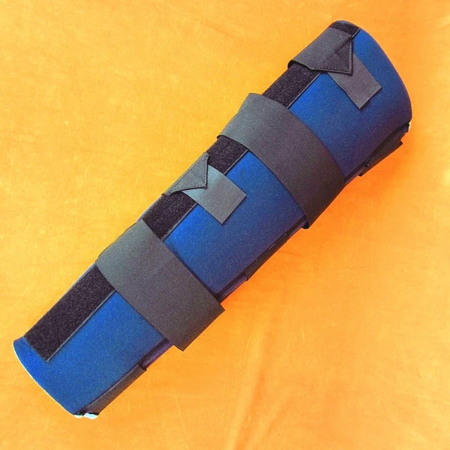 Bird and Cronin Universal Knee Wrap Immobilizer 0814-2654 Blue & Instructions