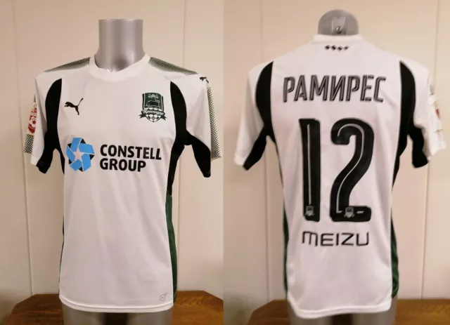 Match worn / issue FC Krasnodar 2017 2018 Russian League away shirt Ramirez 12