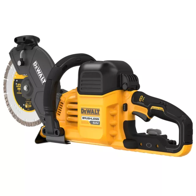 Dewalt 54V XR FLEXVOLT CUT OFF SAW 2 X 9AH Diamond Disc Concrete Stone Metal 3