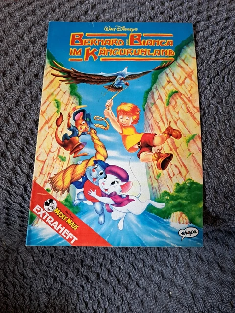 Micky Maus Beilage • Bernhard und Bianca • Disney Film • Extraheft 48 Seiten
