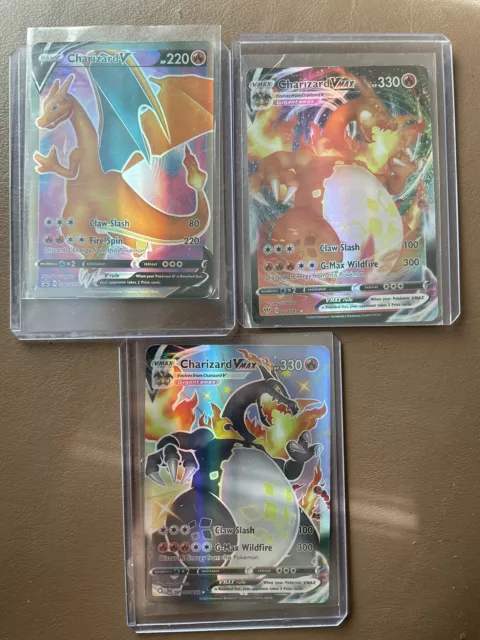 Rare Charizard Pokémon Card Lot