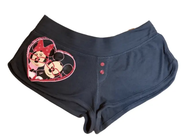 Disney Mickey and Minnie Mouse Pajama Short Shorts Sleepwear
