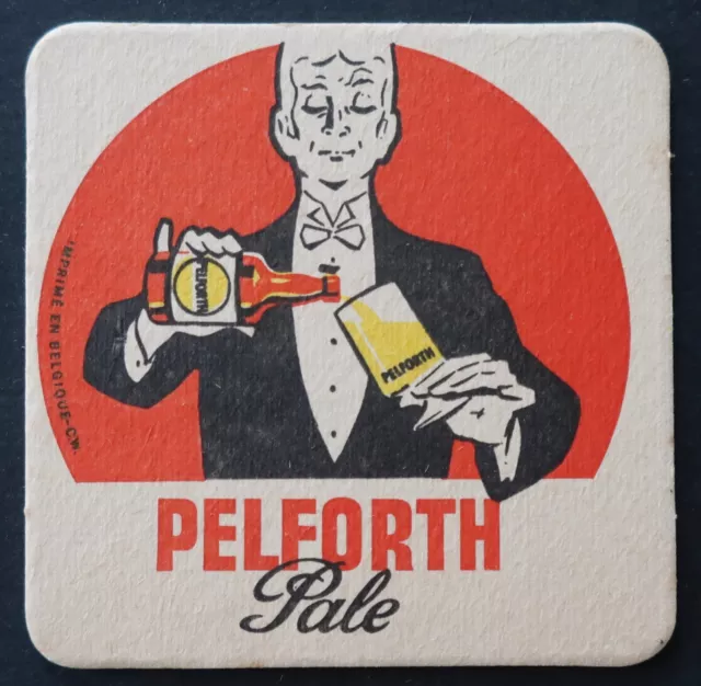 Sous-bock bière PELFORTH pale coaster beermat Bierdeckel 12