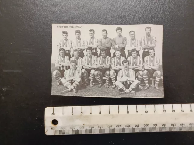 Fußballkarte - SHEFFIELD MITTWOCH - Thomson Star Teams von 1961