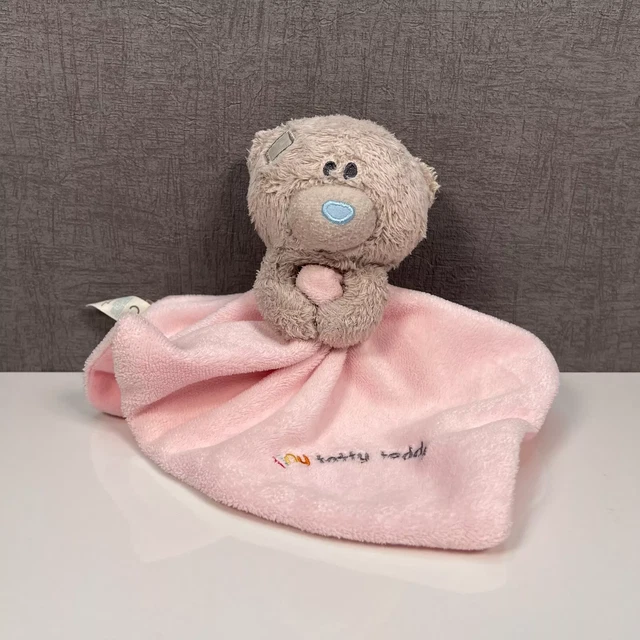 METOYOU TATTY BEAR Baby Comforter Plush Soft Toy 8" £3.75 PicClick UK