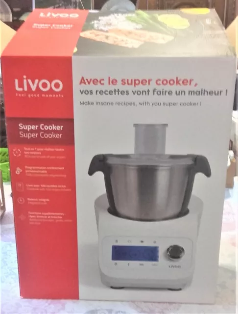 Robot de cuisine Super Cooker Livoo Neuf