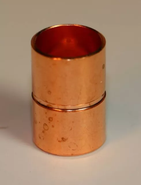 Copper Coupling For 5/8" O.D. with Stop-Ring, Refrigeration, Air Conditioning