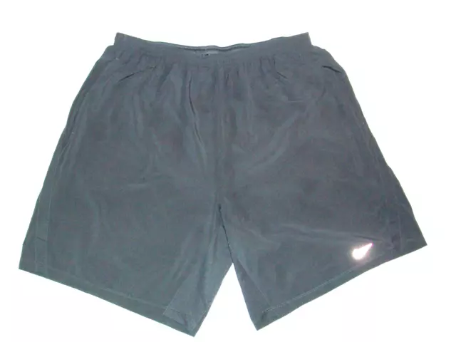 Nike Running Dri-Fit Mens Soft Feel Stretch Shorts in Dark Grey Size XXL