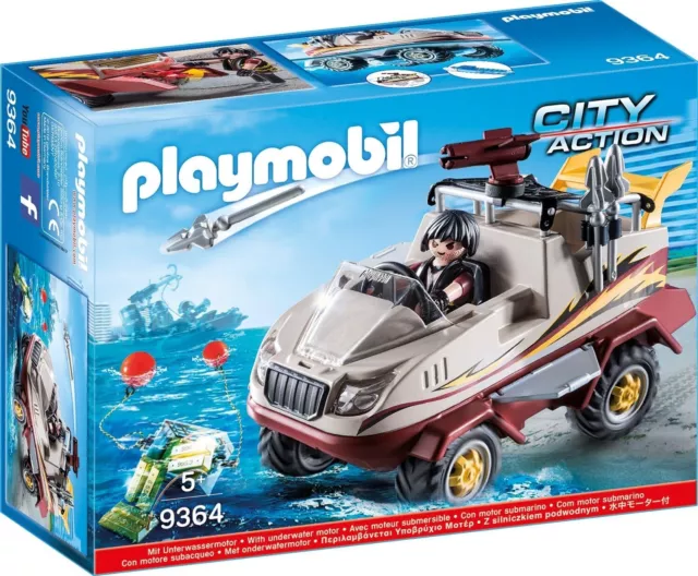 Playmobil 9364 Amphibienfahrzeug NEUHEIT 2018 OVP/