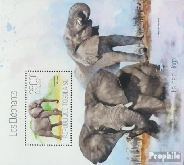 Briefmarken Togo  Mi Block 877 postfrisch Natur