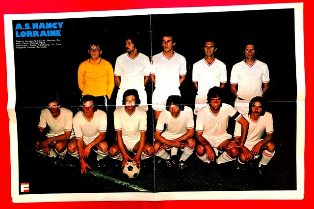 page POSTER )) équipe ASNL NANCY LORRAINE 1983/84