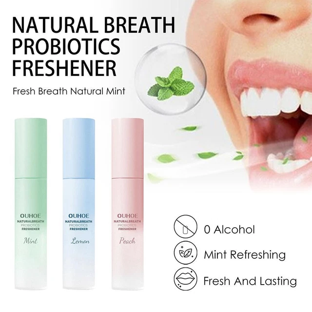 Refrescante bucal natural de 17 ml aerosol antiespra bucal MEJOR