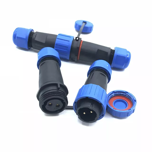 Series IP68 Waterproof Circular Multipole Plug Socket Connectors SP17 2-5 Pin