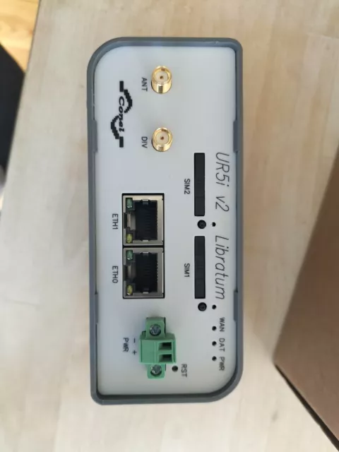 Dual Sim Router GSM Advantech Conel UR5i V2 Libratum 3g Wireless New VPN Capable