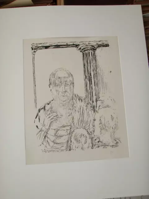 Pierre Bonnard - La vie de Sainte Monique - Lithographie auf Bütten - 1930 2