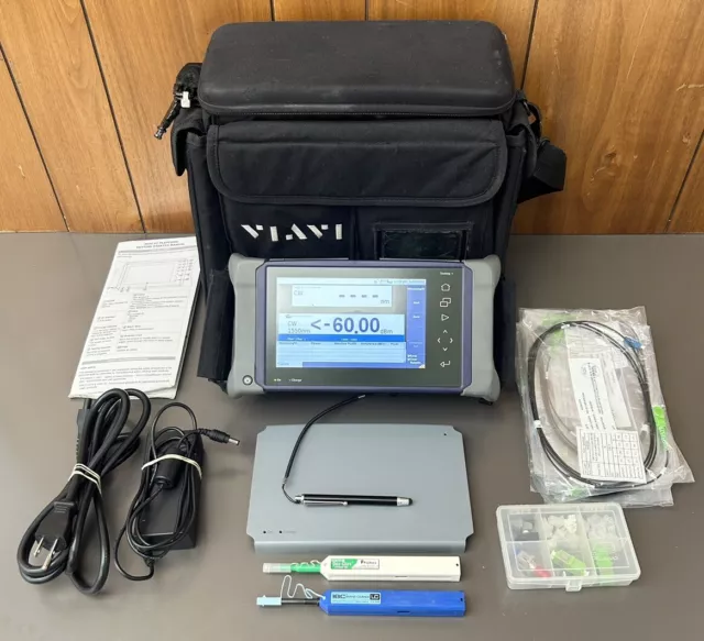 Viavi JDSU T-BERD 4000V2 OTDR 41DWDMC and 41CWDM10U / SM Fiber Power Meter