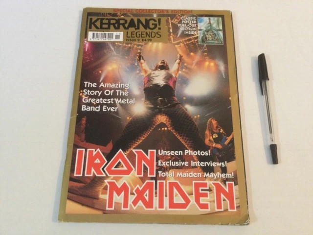 KERRANG！ ISSUE NO 1219 IRON MAIDEN（KERRANG MUSIC MAGAZINE
