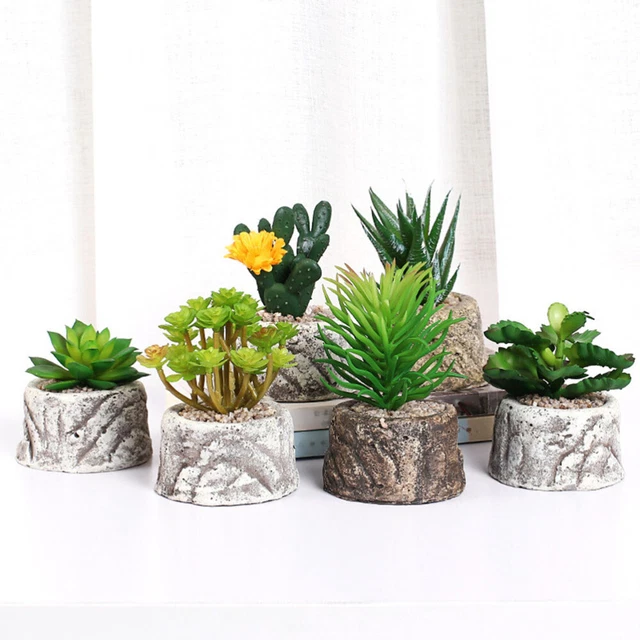 Simulation Sukkulenten Topfpflanzen Künstliche Bonsai Home Decoration