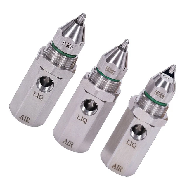 Hof Waschdüse Ersatz 0.6bar-1.2bar 30/60/80 Einspritzwinkel Edelstahl Splitter