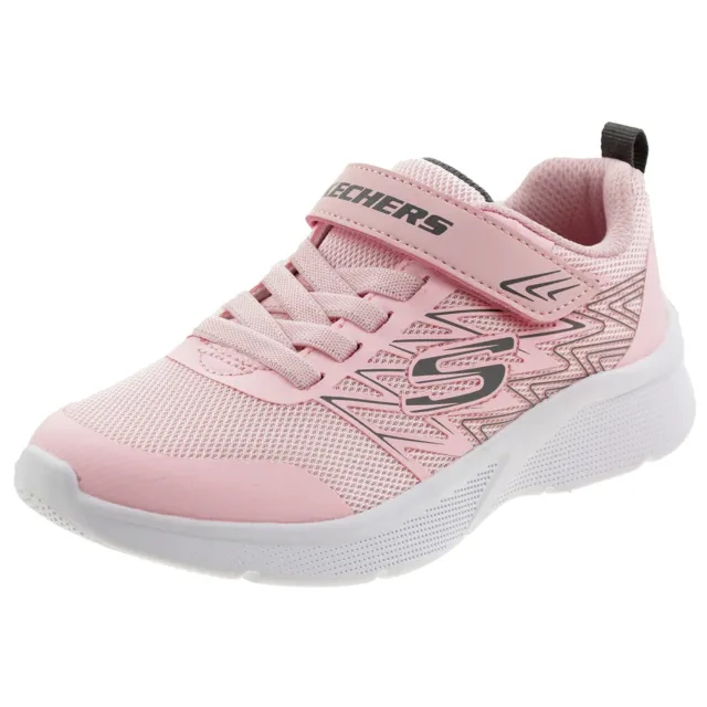 Sports Shoes For Kids Skechers D Gore Strap Pink (Size: 24) NEW