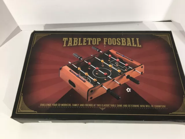 Desktop Mini Foosball Table Tabletop Soccer Family Sports Game Man Cave
