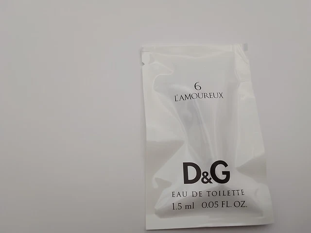 BRAND NEW RARE dolce gabbana no 6 EDT spray l amoureux 1.5ml